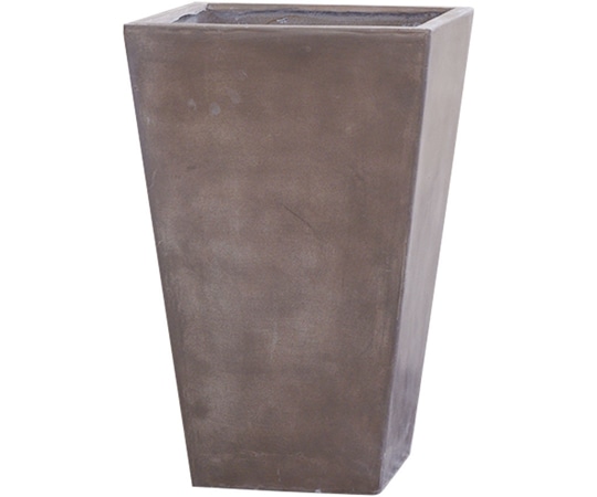 クレイ プランター TERRA-MENT Tall Square 102(テラメント トールスクエア)D 910-130-811 1個(ご注文単位1個)【直送品】
