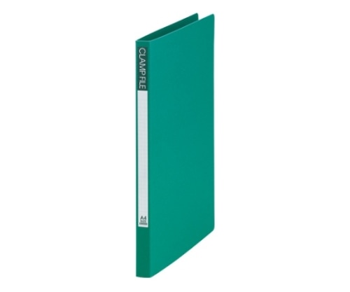 ビュートン クランプファイル グリーン SCL-A4-GN 1冊(ご注文単位1冊)【直送品】