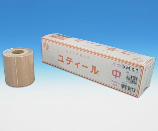 イワツキ ユティール スキンカラー 中 7.5cm×5m 4巻 003-30117 1箱(ご注文単位1箱)【直送品】