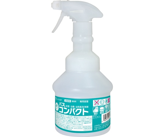 ミッケル化学 バスコンパクト広口スプレー 4本入  1箱（ご注文単位1箱）【直送品】