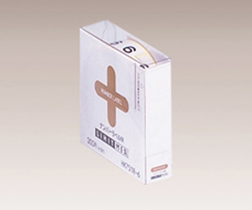 LIHITLAB ナンバーラベル M(ロールタイプ) 6 HK751R 1箱(300片入) HK751R-6 1箱(ご注文単位1箱)【直送品】