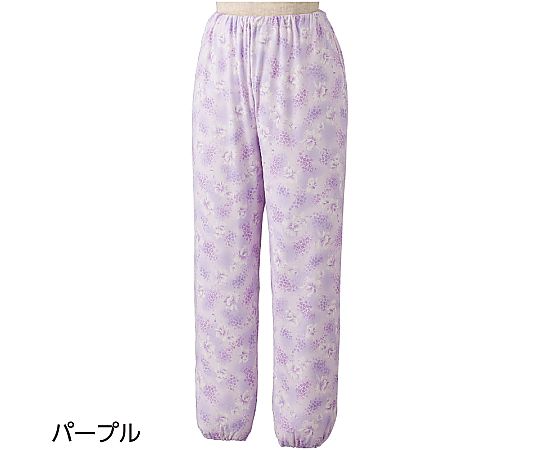 ケアファッション 上下別売りパジャマ(婦人用) パンツ パープル S 39919 1枚(ご注文単位1枚)【直送品】