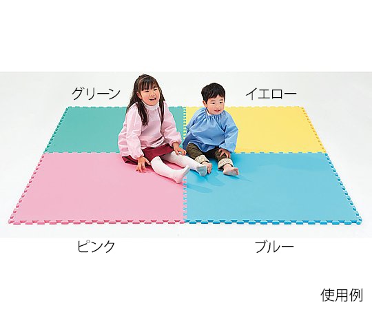 アズワン エッグクッションマット ピンク 1組（4枚入）  1組（ご注文単位1組）【直送品】