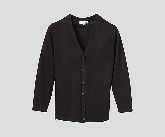 ディーフェイズ ロングカーディガン （Vネック） ブラック/M C-10 1枚（ご注文単位1枚）【直送品】