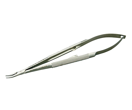 レダ バラッケ氏持針器 （マイクロ持針器） 曲 ロック付き 140mm 25721-14 1個（ご注文単位1個）【直送品】