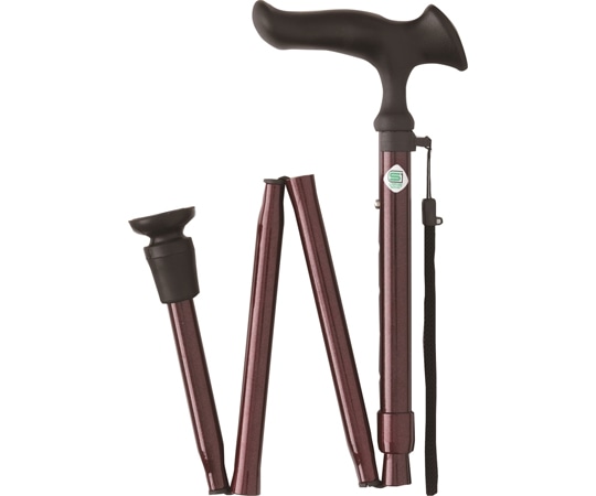 フジホーム かるがもE 折畳S レッド WB3741 1本（ご注文単位1本）【直送品】