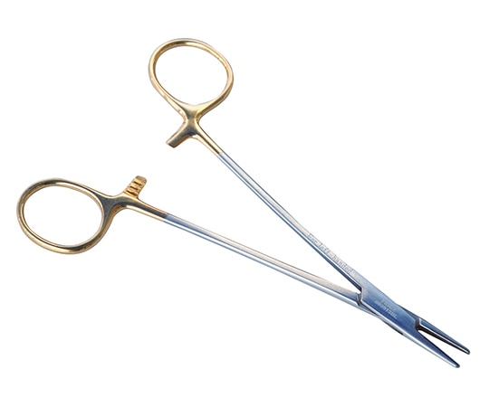 日本フリッツメディコ T/Cヘーガル持針器 （左利き用） 全長150mm C009-015BL 1個（ご注文単位1個）【直送品】