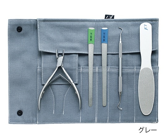 ジェイ・シー・ティ フットケア プロ用スタータセット JFC-002 グレー JFC-002G 1セット(ご注文単位1セット)【直送品】