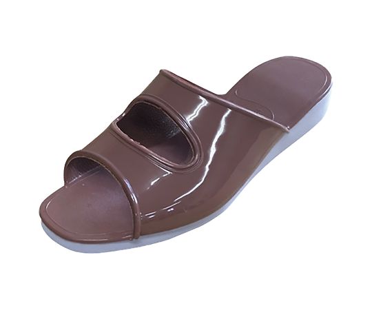 内外ゴム サンダル（ニューモード） 茶 9号 26.0~26.5cm  1足（ご注文単位1足）【直送品】