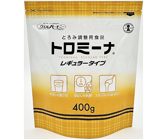 ウエルハーモニー 嚥下補助食品トロミーナ (粘度調整食品) レギュラータイプ (400g入)×10袋入 1箱※軽 (ご注文単位1箱)【直送品】