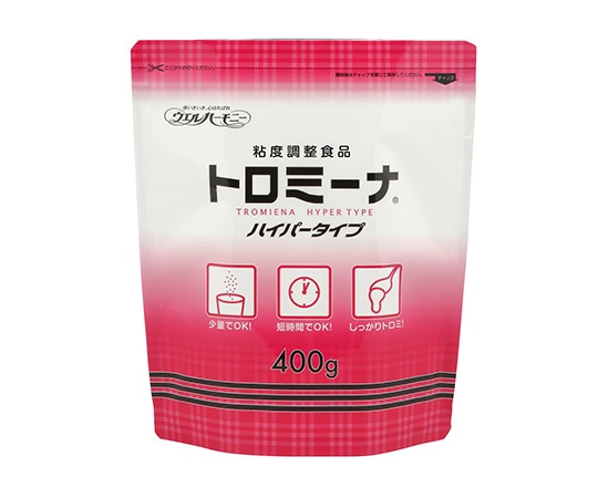 ウエルハーモニー 嚥下補助食品トロミーナ (粘度調整食品) ハイパータイプ (400g入)×10袋入 1箱※軽 (ご注文単位1箱)【直送品】
