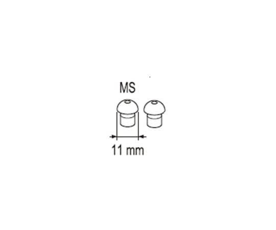 オムロン(ヘルスケア) 耳栓 MS 1パック(2個入) AK-EACP-MS 1パック(ご注文単位1パック)【直送品】