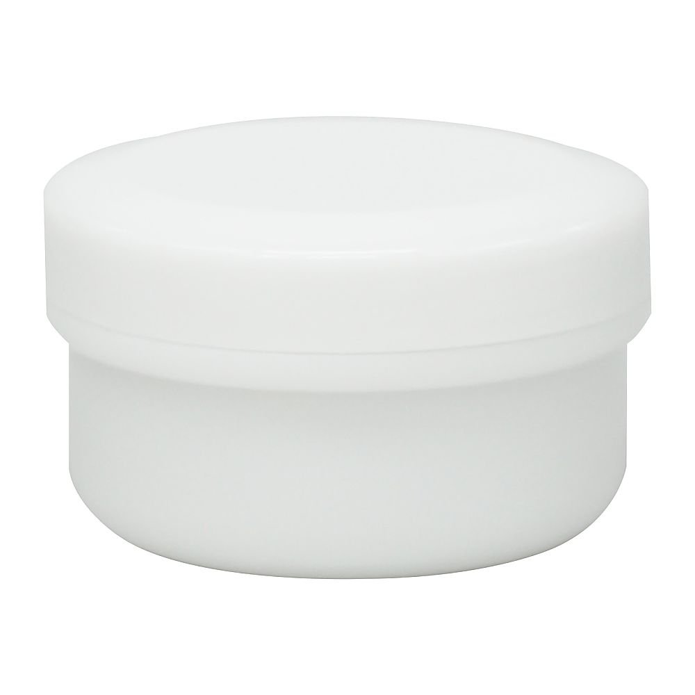 金鵄製作所 アルファ軟膏壷(軟膏容器・増量タイプ)60mL 白 80個 A0050R-001 1箱(ご注文単位1箱)【直送品】