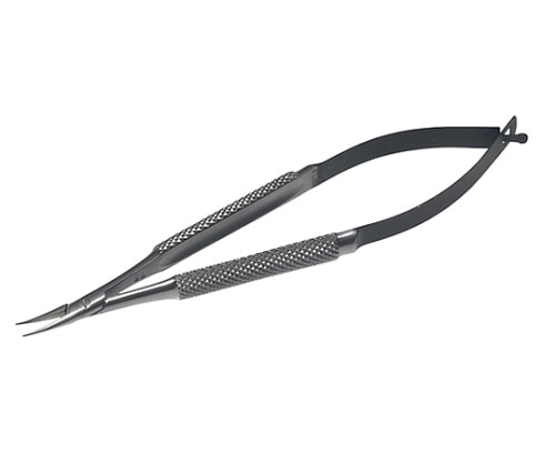 日本フリッツメディコ DDJ バラッケトルートマン マイクロ持針器 10cm 曲 DDJ1065-10 1個（ご注文単位1個）【直送品】