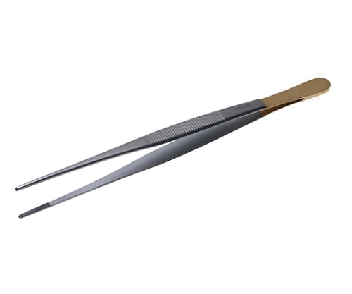 日本フリッツメディコ T/Cポッツ・スミス 先細ピンセット 23cm 0.5チップ付 A003-023X 1本（ご注文単位1本）【直送品】