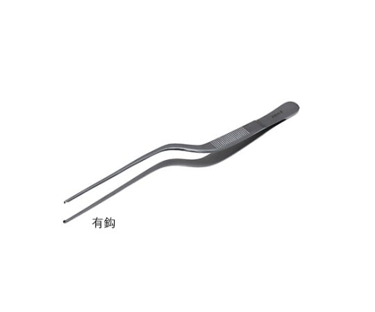 日本フリッツメディコ ルーツェ鼻用 ピンセット 17cm 有鈎 A376-4418 1本(ご注文単位1本)【直送品】