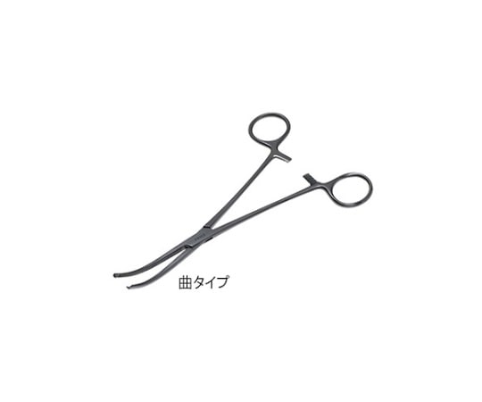 日本フリッツメディコ 止血鉗子 ロングコッヘル 24cm 曲 F059-0909 1個(ご注文単位1個)【直送品】