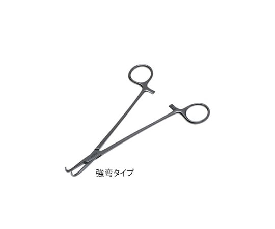 日本フリッツメディコ ケリー剥離鉗子 21cm 強弯 F069-0994 1個(ご注文単位1個)【直送品】