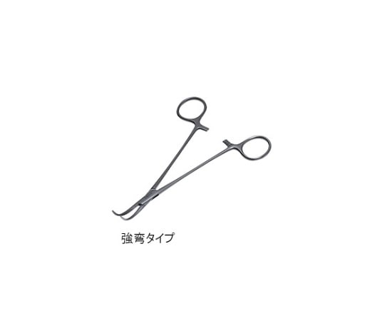 日本フリッツメディコ ケリー縦溝剥離鉗子 21cm 弯 F070-1109 1個(ご注文単位1個)【直送品】
