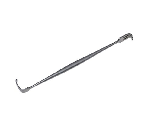 日本フリッツメディコ 両頭鈎 セン・ミレール 16cm 逆向き・鈍 R089-1171 1個(ご注文単位1個)【直送品】