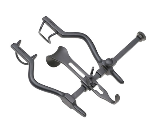 日本フリッツメディコ 開創器 バルファー 鈎幅27×27mm・20×24mm R139-1645 1個(ご注文単位1個)【直送品】