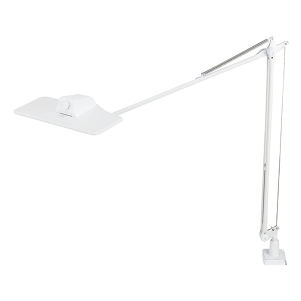 スワン電器 OLEDデスクライト(本体クランプ付) ホワイト LEX-3102WH 1個(ご注文単位1個)【直送品】