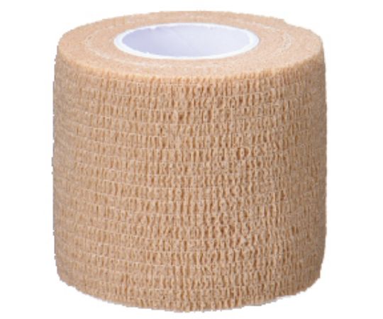歯愛メディカル 自着性弾力包帯 ベージュ 5.0cm 12巻  1箱（ご注文単位1箱）【直送品】