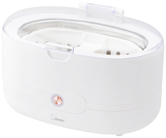 ドリテック 超音波洗浄器 ソニクリア コフレ ホワイト UC-504WT 1個(ご注文単位1個)【直送品】