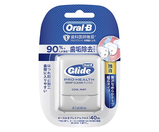 P&G オーラルB プレミアムデンタルフロス 40m 1個(ご注文単位1個)【直送品】