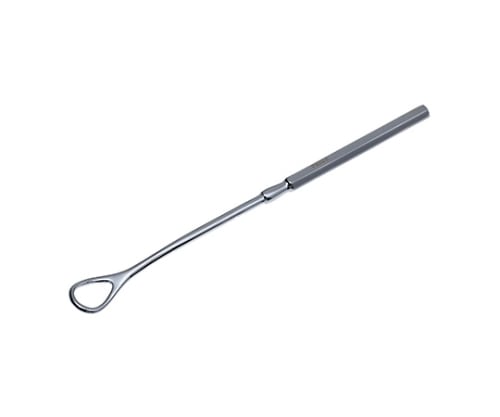 日本フリッツメディコ 舌圧子 チェルマック 19cm E502-0310 1個(ご注文単位1個)【直送品】