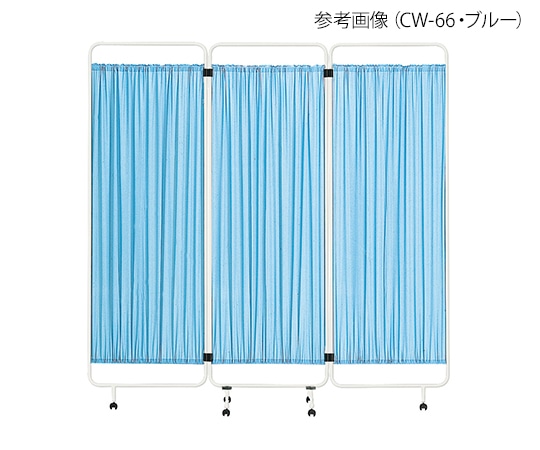 東洋事務器工業 衝立 1810×380×1838mm ブルー CW-66  1個（ご注文単位1個）【直送品】