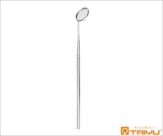 TAIYU(大祐医科工業) 歯鏡 丸柄 径22mm 全長15.5cm TY-535D 1本(ご注文単位1本)【直送品】