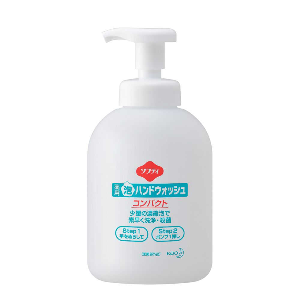 花王 ソフティ 薬用泡ハンドウォッシュコンパクト 500mL×6本 1ケース(ご注文単位1ケース)【直送品】