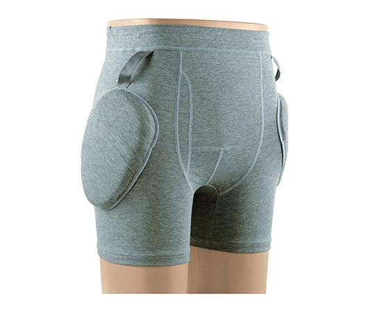エンゼル（介護用品） ラ・クッションパンツⅡ 男性用 S グレー 3905 1個（ご注文単位1個）【直送品】