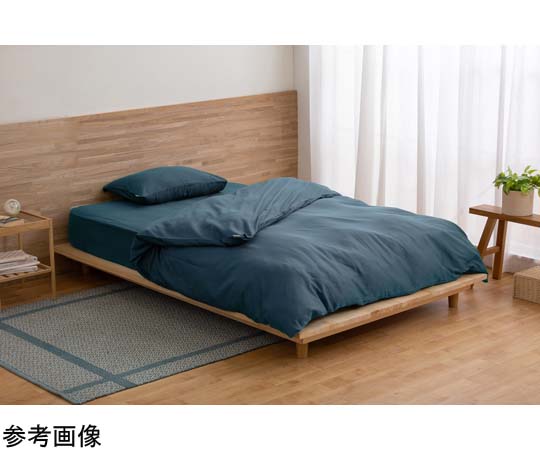 アイリスオーヤマ ボックスシーツ 1,200×2,000×250mm ネイビー BXS-CS-SD 1枚（ご注文単位1枚）【直送品】