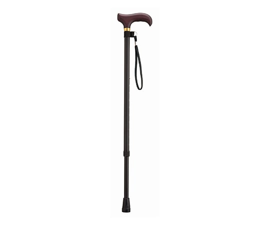ケイ・ホスピア 杖 Dシリーズ 伸縮タイプ ブラック D-1 1本（ご注文単位1本）【直送品】