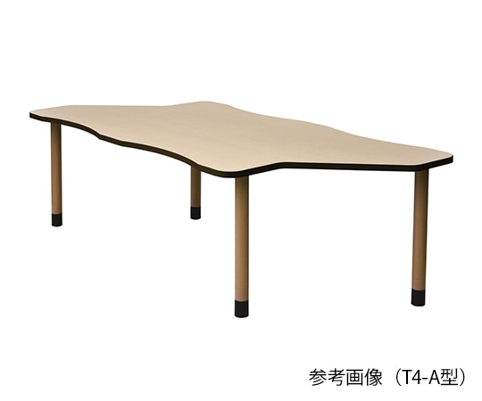 ナビス（アズワン） 食事用テーブル 継ぎ足タイプ T2-A型 1台（ご注文単位1台）【直送品】