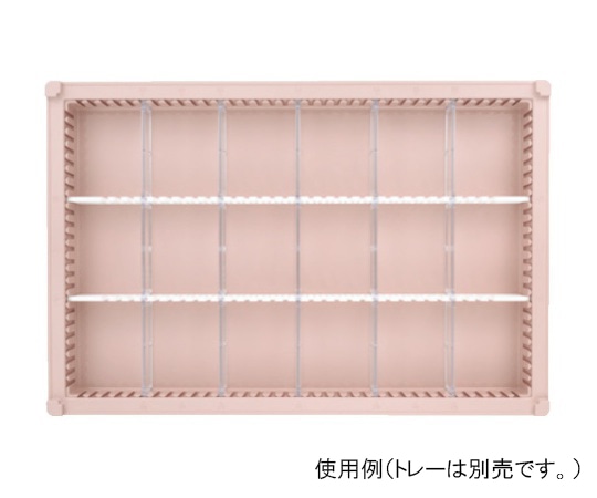 サカセ 仕切板Eセット トレー64-05タイプ（深さ5cm）用 帯電防止タイプ PD05-Eセット 1セット（ご注文単位1セット）【直送品】