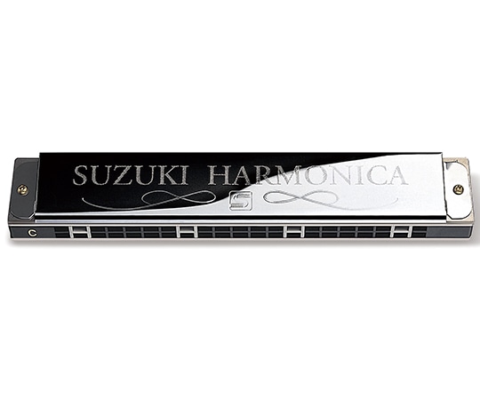 SUZUKI 21穴複音ハーモニカ C調 SU-21SP-N 1個（ご注文単位1個）【直送品】