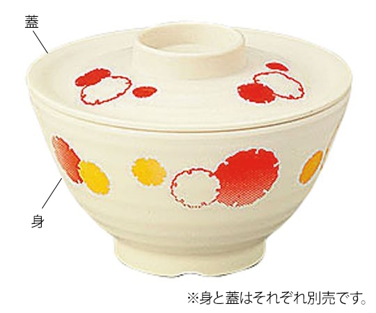 信濃化学工業 業務用樹脂食器 凛 飯椀(小) 身 柿色 5003-KⅡ 1個(ご注文単位1個)【直送品】