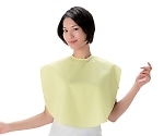 ワコウ メイクアップケープ 撥水（ミニ）アイボリー 7200-3 1枚（ご注文単位1枚）【直送品】