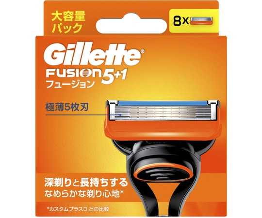 P&G フュージョンマニュアル 替刃 8個×40箱入 390433 1ケース（ご注文単位1ケース）【直送品】