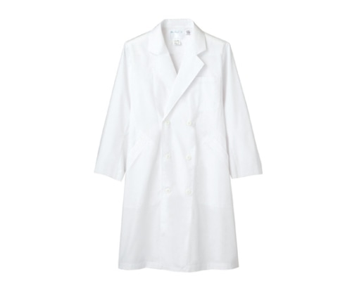 住商モンブラン 男子診察衣W 長袖 白 71-671 M 1枚(ご注文単位1枚)【直送品】