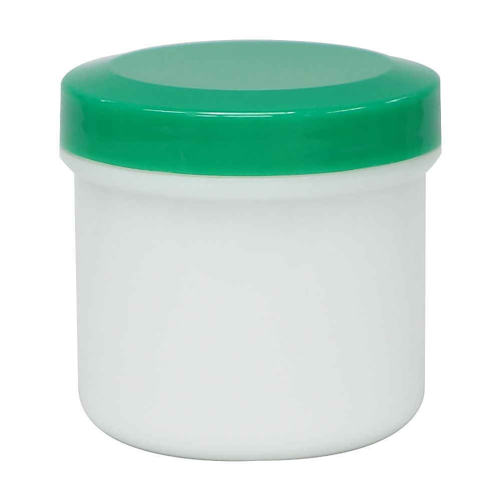 金鵄製作所 軟膏壷（軟膏容器・定量タイプ）100mL 緑 20個 AT100F-04 1袋（ご注文単位1袋）【直送品】