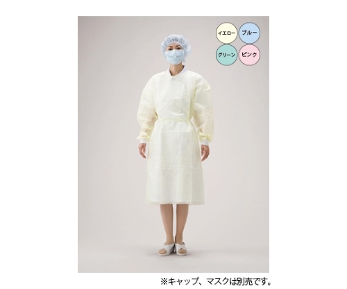 AITEX アイソレーションガウン(100枚入) AISG-RG 1ケース(ご注文単位1ケース)【直送品】
