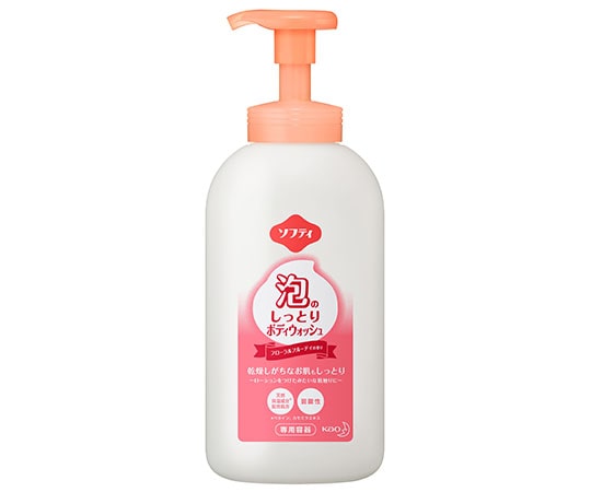 花王 ソフティ泡のしっとりボディウォッシュアプリケーター(空容器) 700mL 1ケース（12本入） 4901301375827 1ケース（ご注文単位1ケース）【直送品】