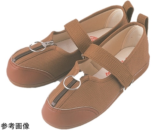 マリアンヌ製靴 足元応援GM505 片足(右)茶 25.0cm 1個(ご注文単位1個)【直送品】