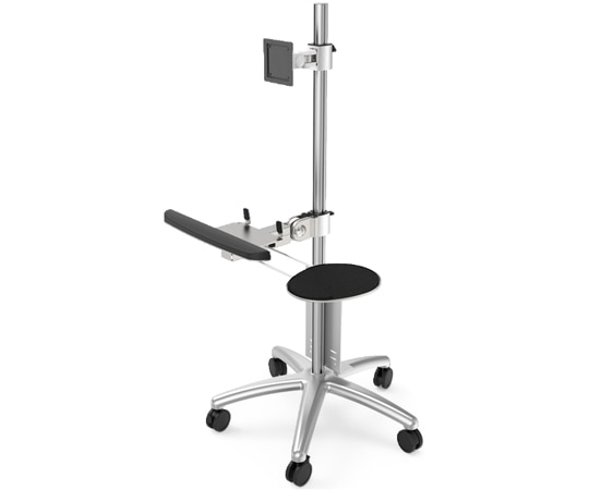 モダンソリッド 移動式ワークステーション LA-37QA・KA-01A付 1350mm PA-24D-2A 1台(ご注文単位1台)【直送品】