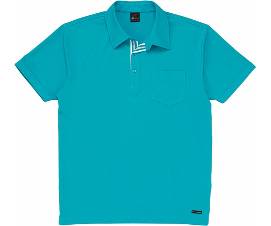 WHISEL（自重堂） 半袖ポロシャツ ターコイズ EL 85214 1枚（ご注文単位1枚）【直送品】