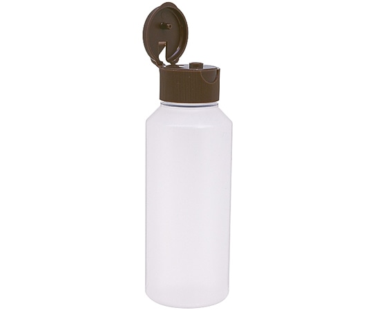 金鵄製作所 NK投薬瓶 100mL ワンタッチキャップ(ブラウン:茶) 目盛印刷なし 1箱(200本入) B31A0-900BR 1箱(ご注文単位1箱)【直送品】